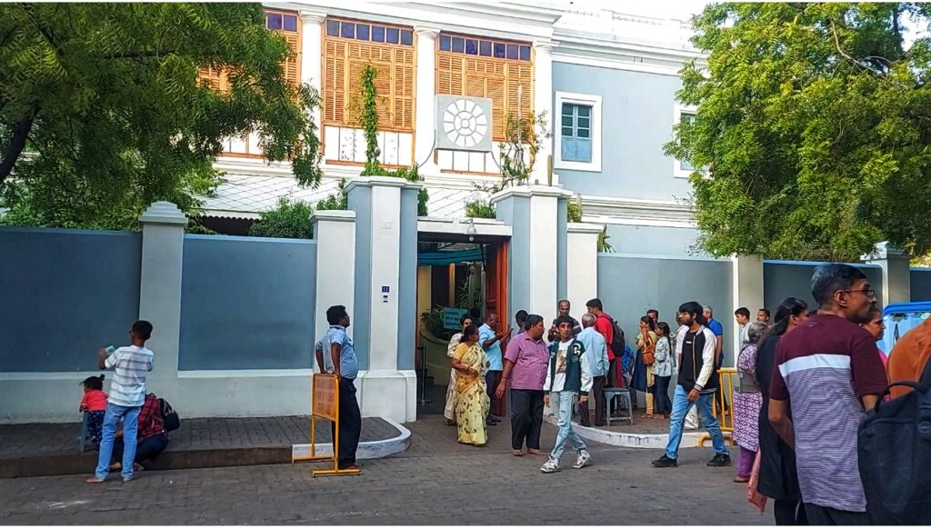 Aurobindo Ashram in Pondicherry