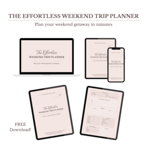 The Effortless Weekend Trip Planner - Image 2