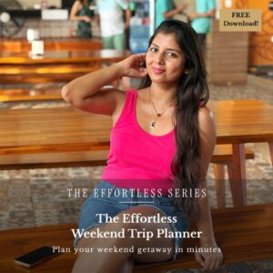 The Effortless Weekend Trip Planner